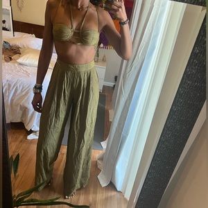 Olive Green Jumpsuit